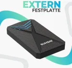 Kietasis diskas Suhsai 1tb i&scaron;orinis žaidimų standusis diskas su rgb ap&scaron;vietimu, ne&scaron;iojamas usb 3.0 standusis diskas duomenų saugojimui/atsarginių kopijų plėtimui, hdd 2.5 colio standusis diskas, skirtas pc ne&scaron;iojamam kompiuteriui mac i&scaron;maniesiems tel ...