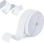 Elastinė juosta, 10 metrų guminė juosta, elastinės juostos, siuvimo 20 mm, kelnių gumai, &bdquo;pasidaryk pats&ldquo; amatų audiniai siuvimui, nelengvai deformuojama, balta