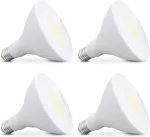 Pakabinamas &scaron;viestuvas Ssc-luxon 4 vnt. pilno spektro e27 led augalų lempų rinkinys - universalios lempos augalams (e27 lizdas, 1300 liumenų, 13 vatų)