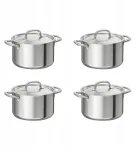 6 vnt. Ikea 365+ Puodas su dangčiu - nerūdijantis plienas 5.0 l