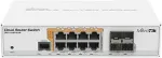 &Scaron;akotuvas Mikrotik Crs112-8p-4s-in Gigabitinis Ethernet (10/100/1000) Power over Ethernet (poe) baltas tinklo jungiklis