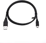 Mini Usb kabelis 5 m įkroviklis, skirtas Sony Walkman Nwz-e383, Nwz-e384, Nwze384l, Nwz-e384r, Nwz-e385, Nwza-15, Nwze585 Nwz-e585 / Philips Gogear Ariaz, Cam, Muse, Opus, Raga, Spark, Vibe Mp3 Mp4 muzikai
