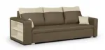 Fotelis 3-vietė sofa-lova Wygodniej_pl Pablo1 &scaron;viesiai ruda
