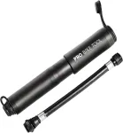 Pro Bike Tool Mini dviračio pompa Classic arba Premium Edition tinka Presta ir Schrader ventiliams auk&scaron;to slėgio Psi dviračio padangų pompa skirtas plento ir kalnų dviračiams