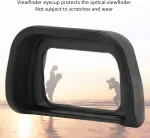 Zunate kameros okuliaro gaubtelis, skirtas sony ep-10 skaitmeninio fotoaparato vaizdo ie&scaron;kiklio okuliaro gaubtelio apsaugai su &scaron;alto bato dangteliu, skirtas a6000/a6100/a6300/a5000 kameroms