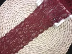 Little Lane Lace 8 cm pločio elastiniai ra&scaron;tuoti serbentų nėriniai, siuvinėjimo audinys, užuolaidų pamu&scaron;alas, vestuvinių drabužių rankdarbių priedai (5 vnt. pakuotėje)