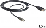 DELOCK USB duomenų ir maitinimo kabelis su LED indikacija