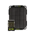 Goalzero &bdquo;Goal Zero GUIDE 12&ldquo; + &bdquo;NOMAD 5&ldquo;, juoda, žalia, skaitmeninis fotoaparatas, žibintuvėlis, mobilusis telefonas / i&scaron;manusis telefonas, plan&scaron;etinis kompiuteris, CE, FCC, nikelio-metalo hidrido (NiMH), 2500 mAh, saulės energija varomas, USB