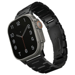 UNIQ apyrankė Osta Apple Watch 42/44/45/ 49mm Series 1/2/3/4/5/6/7/8/9/10/SE/SE2/Ultra/Ultra 2 Stainless Steel juodos spalvos