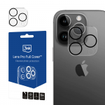 Apsauginis stiklas telefono kamerai Apple iPhone 13 Pro / 13 Pro Max 3MK Lens Protection Pro Full Cover