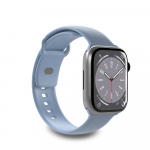 Puro "ICON" silikoninė apyrankė Apple Watch 42&ndash;44&ndash;45-49mm, light mėlynos spalvos