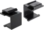 Delock Keystone dangtelis juodas, 4 vnt