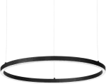 Ideal Lux Pakabinamas &scaron;viestuvas Oracle Slim Sp D090 Round 3000K Dali Bk