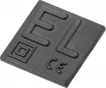 ABB Brik su EL simboliu dvigubai izoliuotas 30x30mm