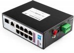 &Scaron;akotuvas Spacetronik SWITCH 8 prievadų SP-SGI108SP2 Industrial PoE SFP