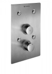 SCHELL Wandeinbau Dusche BASIC D-SC-T Selbstschluss Thermostat Nerūdijantis plienas