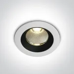 12W LED įleidžiamas &scaron;viestuvas, baltas, 3000K, IP65, 10110P/W/W