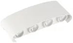 Sieninis &scaron;viestuvas 8W LED sieninis lauko &scaron;viestuvas, baltas, 3000K, IP65