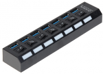 TST HUB USB 3.0 HUB-USB3.0-1/7 55 cm