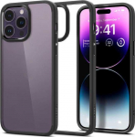 Dėklas SPIGEN IPHONE 14 PRO MAX CRYSTAL ULTRA HYBRID MATTE Juodas (2022)