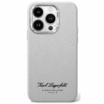 Karl Lagerfeld KLHCP16SPGWCMKHG Apple iPhone 16 6.1' dėklas telefonui pilkos spalvos hotel RSG
