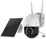 Shenzhen &bdquo;Foscam B4&ldquo; 4 MP &bdquo;WiFi&ldquo; baterija aprūpinta kamera + saulės baterija
