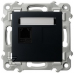 Ospel Ospel Szafir GPT-1Z/m/33 telefono lizdas, vienvietis, juodas metalinis