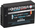 Akumuliatorius Patona Akumuliatorius Patona Platinum LP-E17 su USB-C do Canona