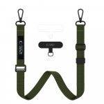 Tech-Protect C65 Rope Crossbody Leash - alyvuogių