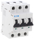 Eaton 278880 Grandinės pertraukiklis 3P D 0.5A 15kA AC FAZ-D0.5/3 278880