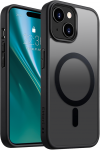 Dėklas Telforceone Eteri Matt Mag Apple iPhone 15 6.1" juoda spalva