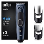 Plaukų kirpimo ma&scaron;inėlė włos&oacute;w Braun HC5350 mėlyna