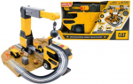 Funrise Toys CAT Zest statybinis automobilinis kranas + bėgių &scaron;viesų/garso sistema 83333 /2