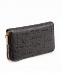 19V69 Italia BY VERSACE 19-69 Abbigliamento Sporivo SRL 19V69 Italia Moteri&scaron;ka juoda piniginė Candela Juodas - Sidabrinis