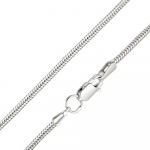 Sidabrinė grandinėlė "Snake" Brasco 53163