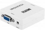 RoGer VGA to HDMI Video Signal Converter (+Audio) / baltas