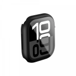 AmazingThing Radix Glass dėklas skirta Apple Watch 42mm – juodos spalvos