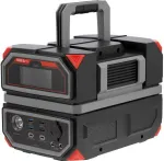Ne&scaron;iojama maitinimo stotis, 600W gryna sinusinė banga, 504Wh baterijos talpa, kelių prievadų USB-C PD, avarinis atsarginis maitinimo &scaron;altinis, lauko kempingo maitinimo blokas