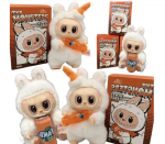 Labubu stiliaus "Fanta" pliu&scaron;inis pakabukas siurprizas 2 vnt., Happy people P-046