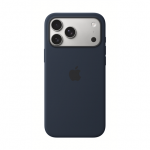 Apple iPhone 17 Pro Max Silikoninis dėklas with MagSafe &ndash; Midnight