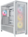Corsair Frame 5000D RS ARGB PC-kompiuterio korpusas, Midi-Tower, E-ATX, Tempered Glass - baltos spalvos