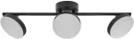 Lubinis &scaron;viestuvas 16W LED pavir&scaron;inis &scaron;viestuvas SPOT MOON, juodas, 3000K
