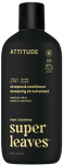 Attitude Men&acute;s 2in1 Volume &Scaron;ampūnas and Conditioner Super Leaves Amber & Citrus (&Scaron;ampūnas & Conditioner) 415 ml 415mlml plaukų priežiūra Vyrams