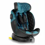 Besisukanti automobilinė kėdutė, 360 laipsnių, Isofix, 40-150 cm, kūdikiams ir mažiems vaikams, &scaron;oninio smūgio apsauga, reguliuojama galvos atrama