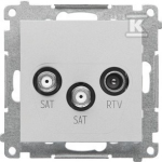 Kontakt Simon GN.2-KR.ANTEN.SAT-SAT-RTV ALU.M.SIMON55