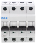 Eaton 166497 Grandinės pertraukiklis 4P B 20A 6kA AC PL6-B20/4 166497