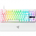 Razer Huntsman V3 Pro Tenkeyless 8KHz | Klaviatūra žaidimams | su laidu | US | Baltas | Razer Analog Optical Switch Gen-2