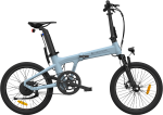 Folding electric bicycle ADO A20S AIR with front suspension, mėlynas