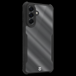 Tactical Quantum Stealth dėklas skirtas Samsung Galaxy A57 skaidrus/juodos spalvos