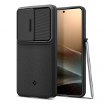 Spigen Optik Armor dėklas skirtas Samsung Galaxy S26 Ultra - juodos spalvos